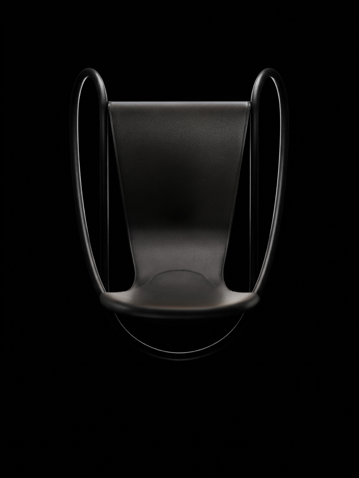 Omecara, Marco, lounge chair, nappa leather, collectible design