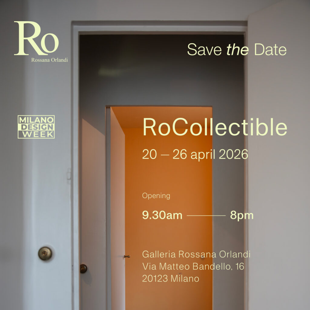 Omecara, Galleria Rossana Orlandi, RoCollectible, Milan, Design Week 2026