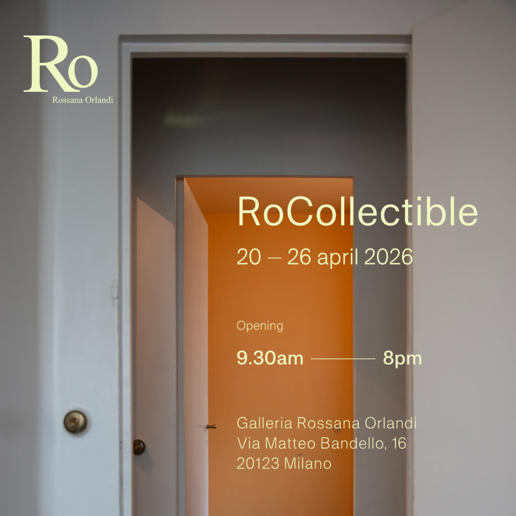 RoCollectible 2026, Galleria Rossana Orlandi