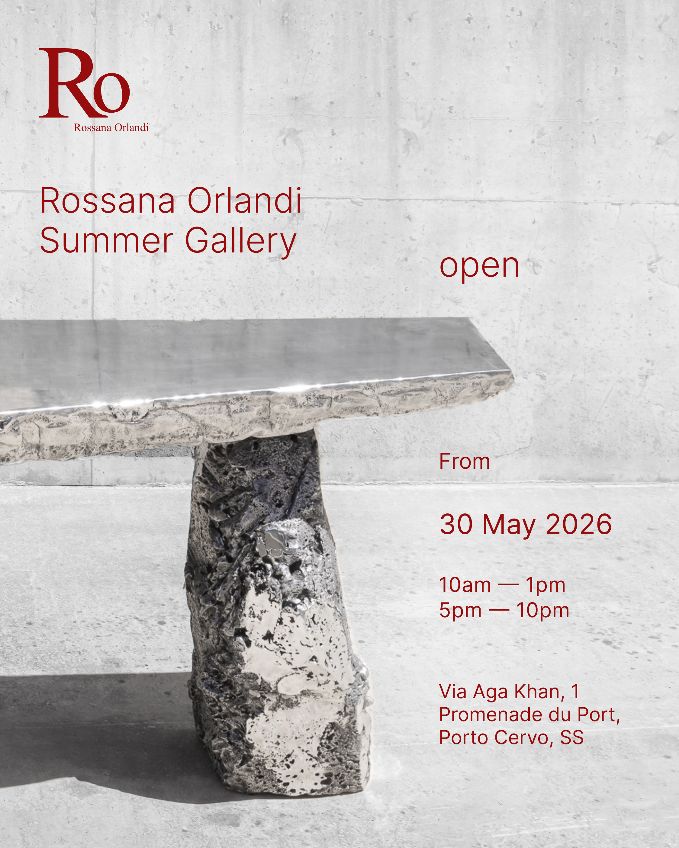 Omecara at the Rossana Orlandi Summer Gallery